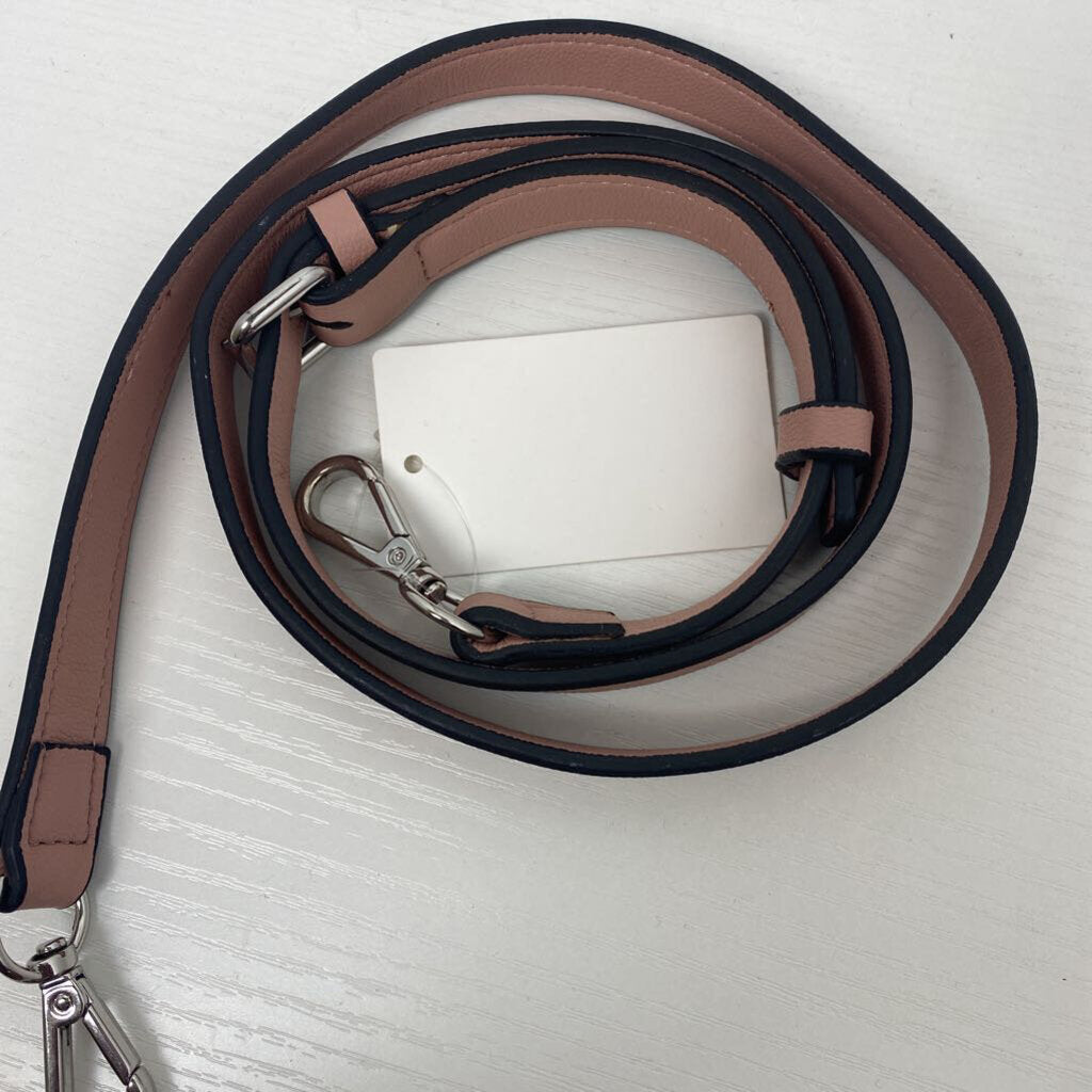 *PINK LEATHER HANDBAG STRAP