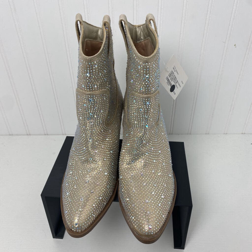 RHINESTONE EMBELLISHED BOOTS