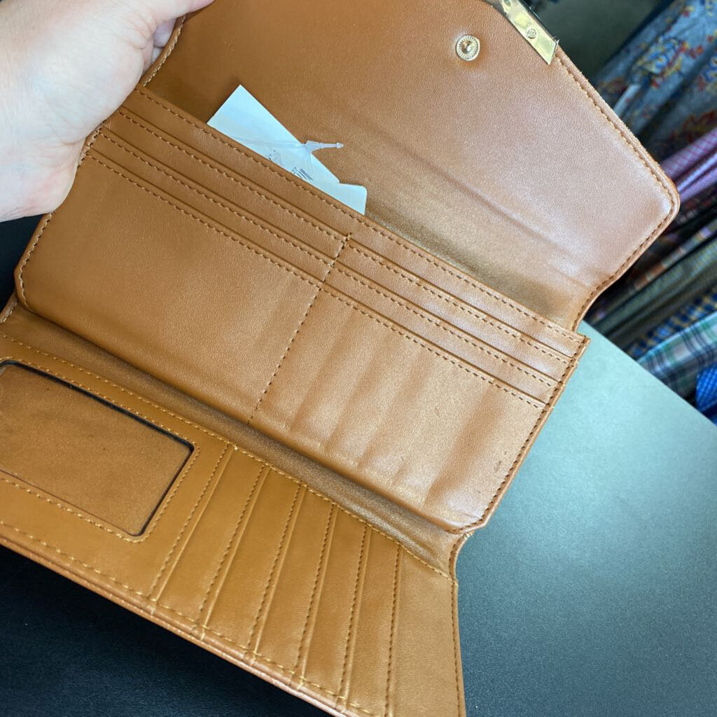 FAUX LEATHER WALLET
