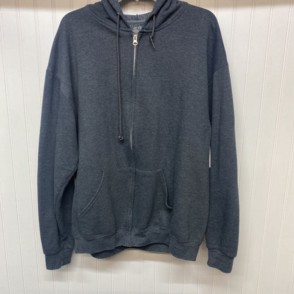 *BASIC ZIP UP HOODIE JACKET