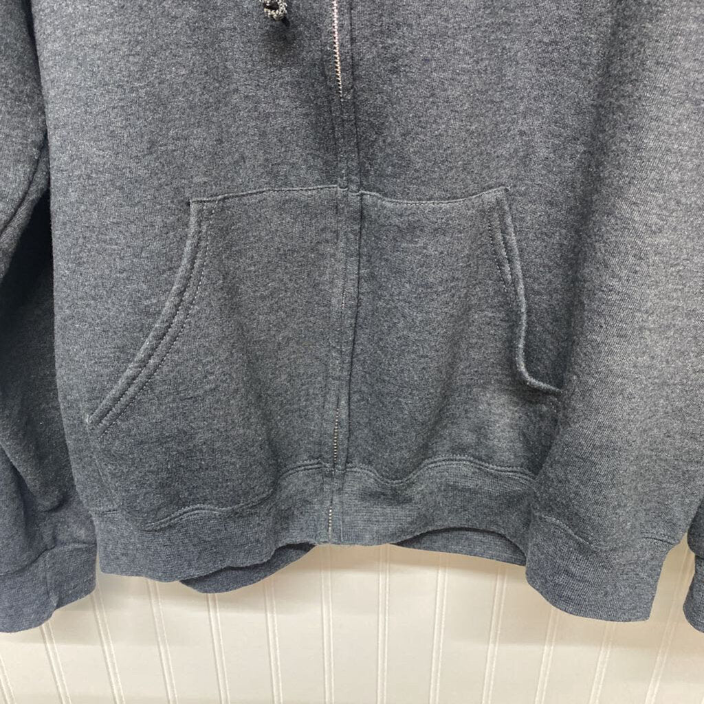 *BASIC ZIP UP HOODIE JACKET