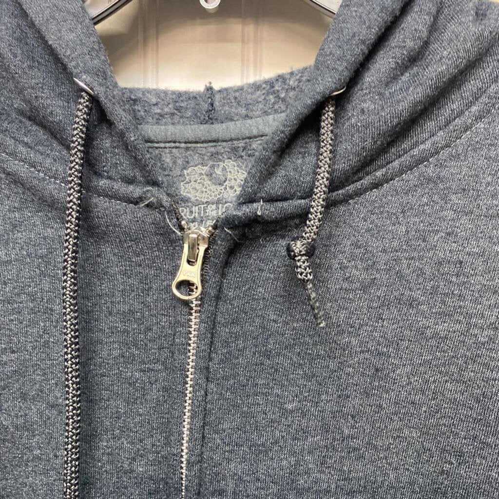 *BASIC ZIP UP HOODIE JACKET