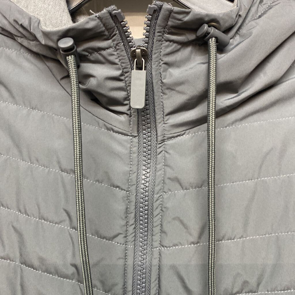 *MENS QUILTED MIX MEDIA JACKET