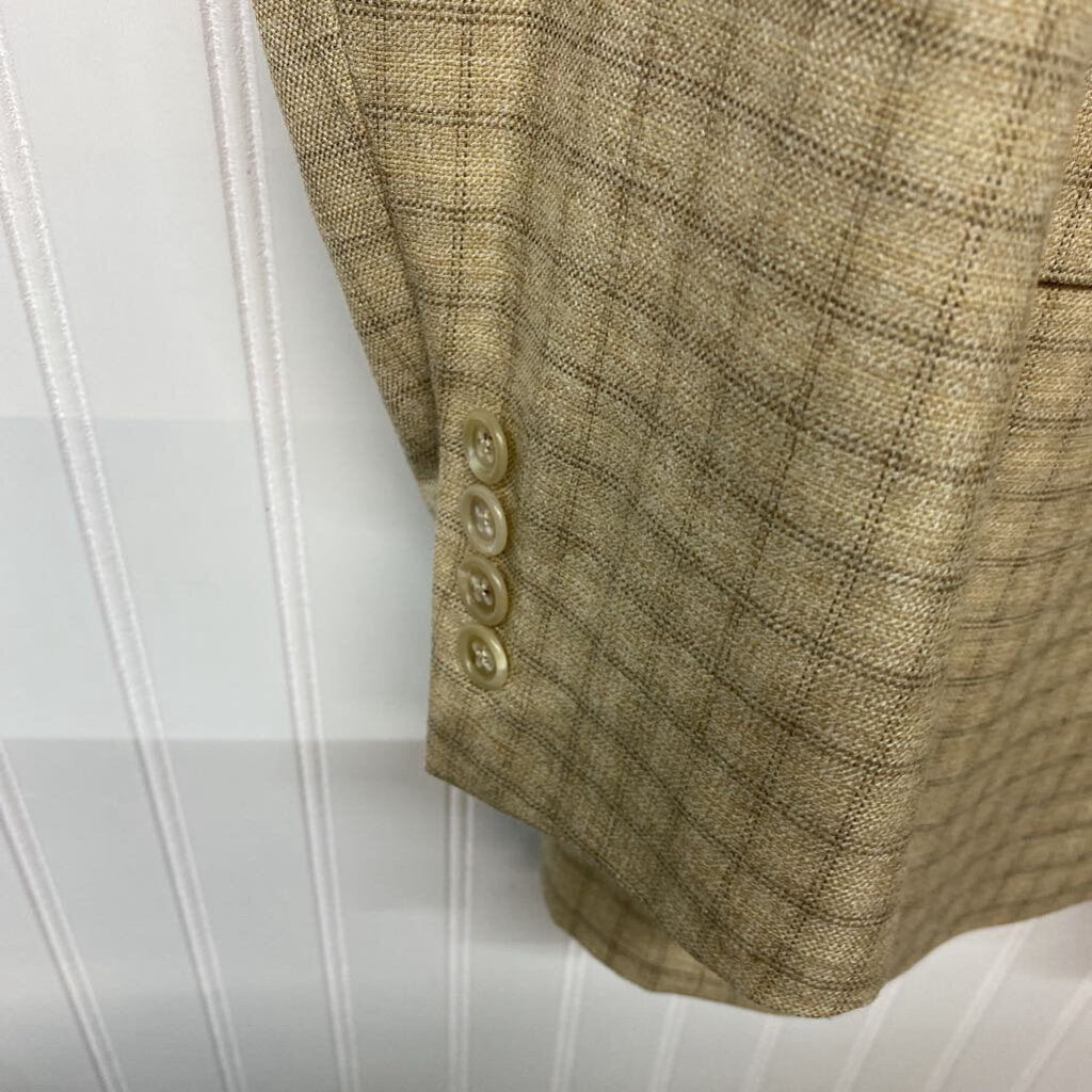 *SPORTCOAT/BLAZER TAN PLAID