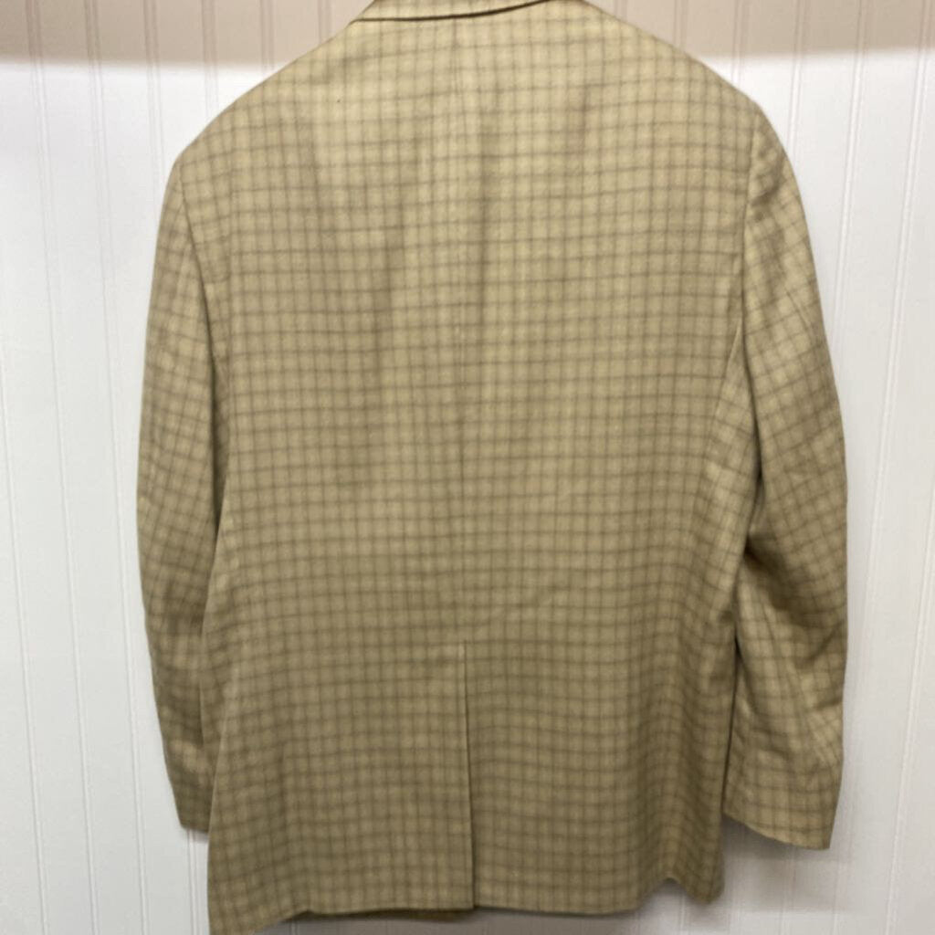 *SPORTCOAT/BLAZER TAN PLAID