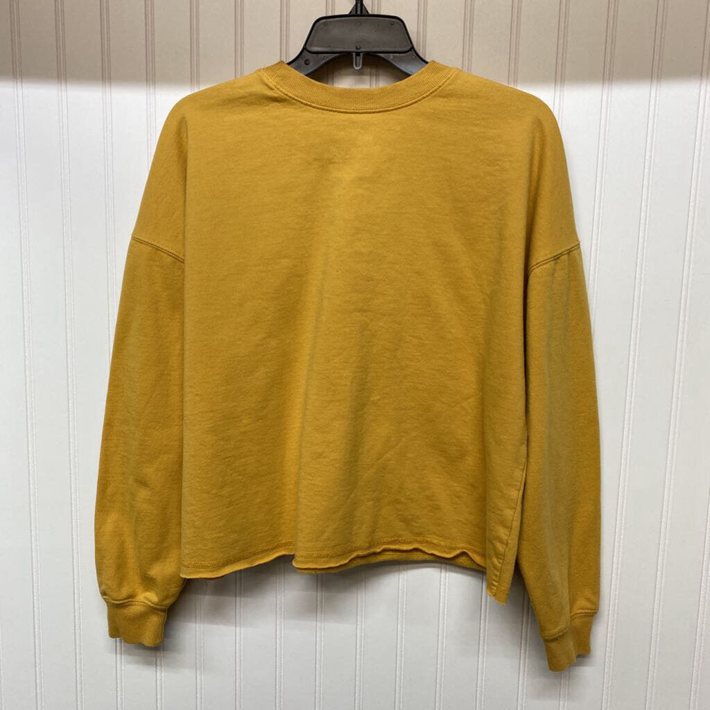 CROPPED GRAPHIC SWEATSHIRT