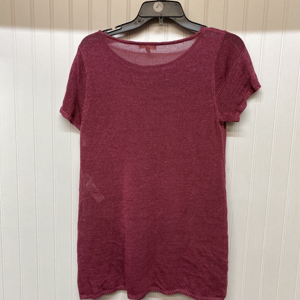 SHORT SLEEVE SWEATER