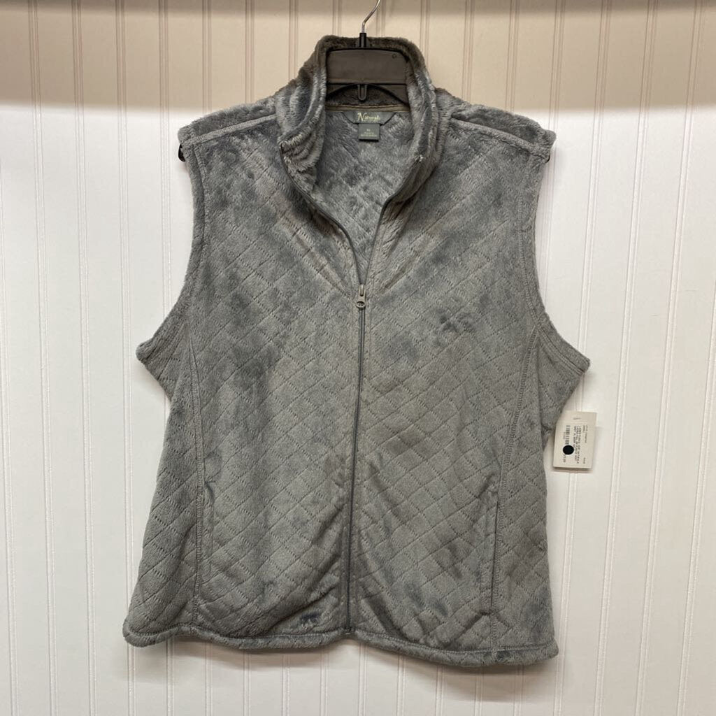 LADIES FULL ZIP FLEECE VEST