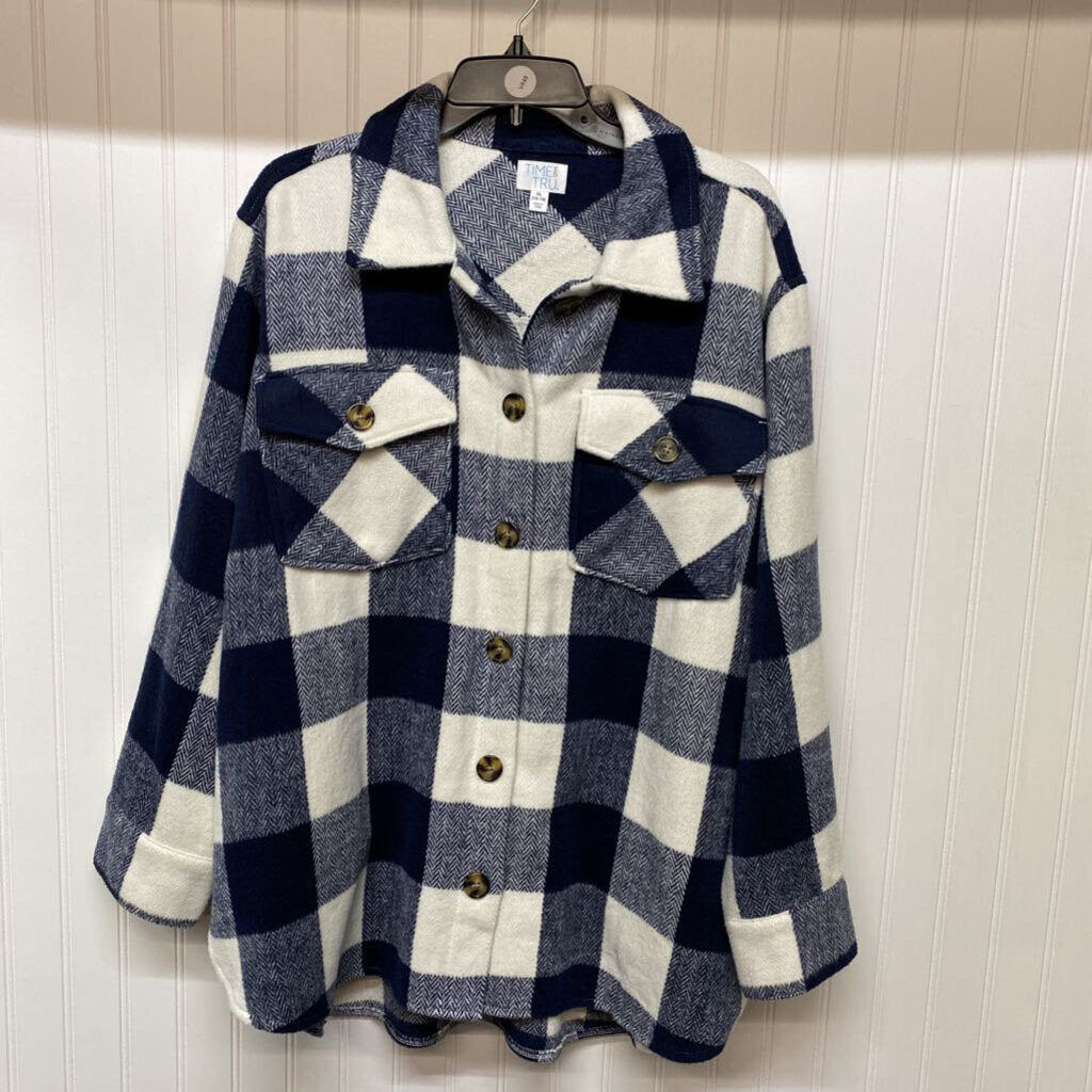 LADIES PLAID FLANNEL JACKET