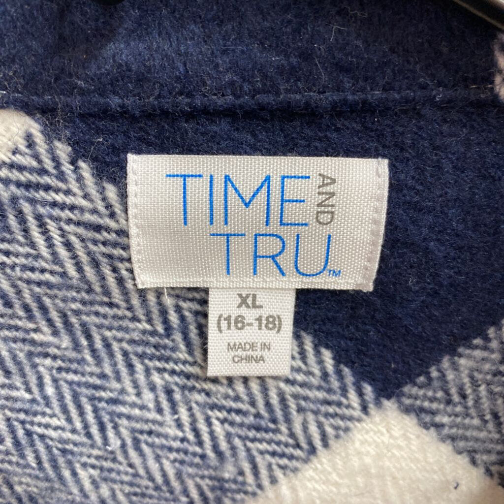 LADIES PLAID FLANNEL JACKET