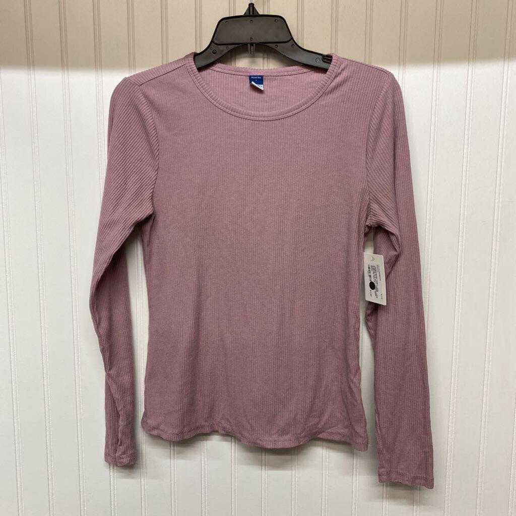 RIBBED LONG SLEEVED