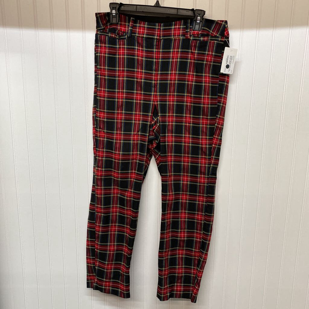 RED AND BLACK PLAID