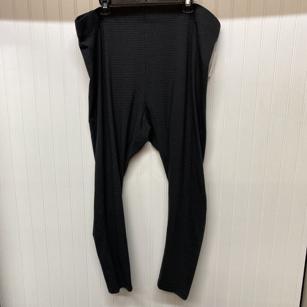 *GINGHAM STRETCH DRESS PANTS