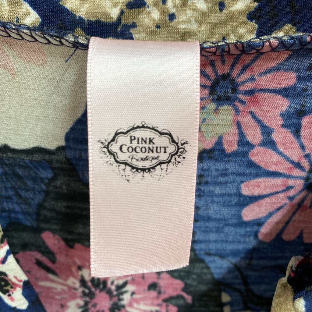*L/S FLORAL PRINT DRESS SHIRT