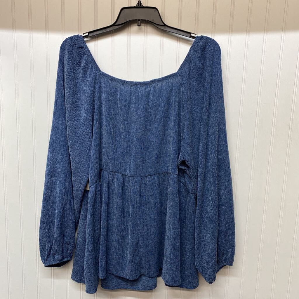 *L/S BABYDOLL/PEASANT STYLE TOP