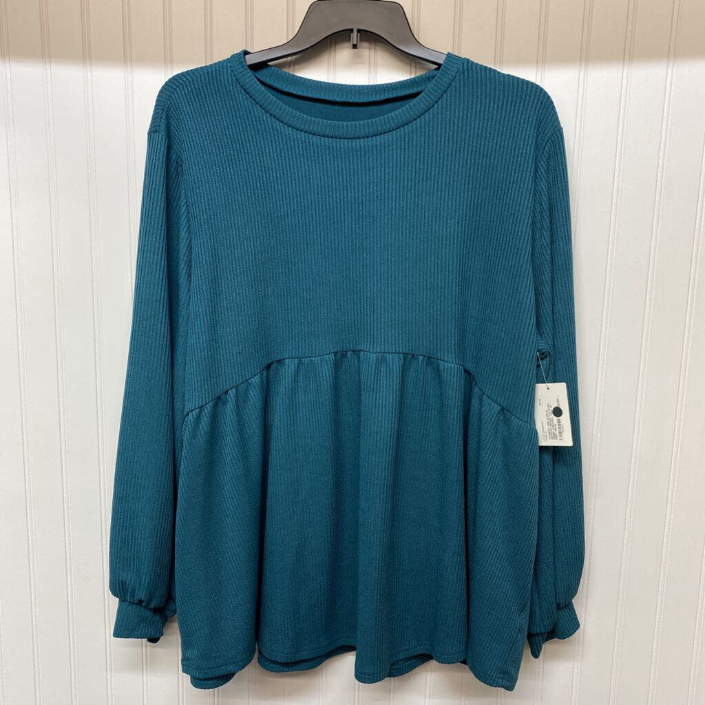 *L/S BASIC RIBBED BABYDOLL