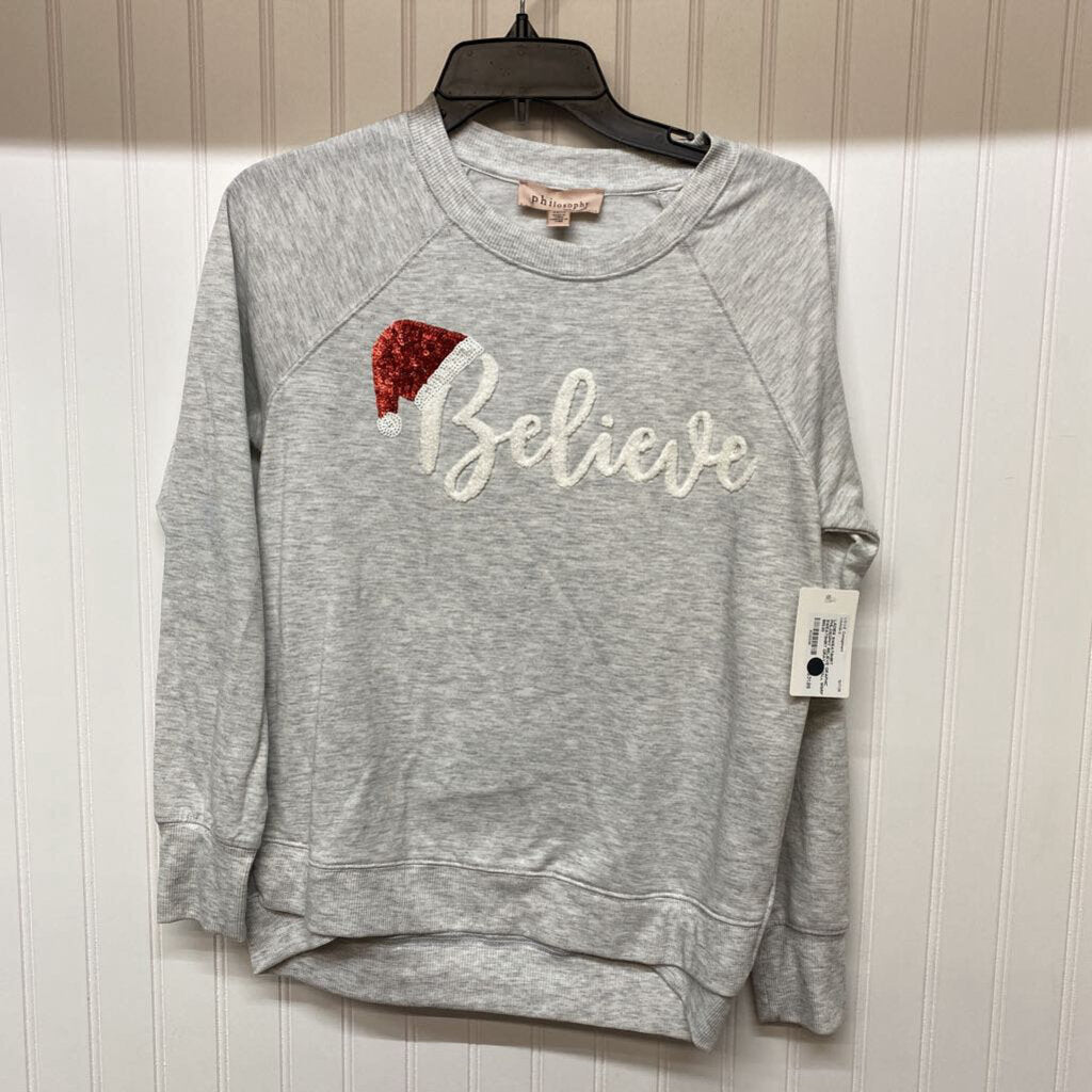 BELIEVE GRAPHIC SWEATSHIRT