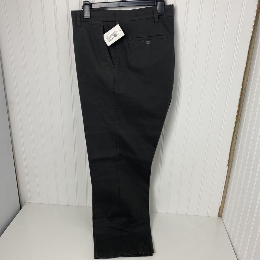 *BASIC PLAIN FRONT GARK GRAY KHAKIS