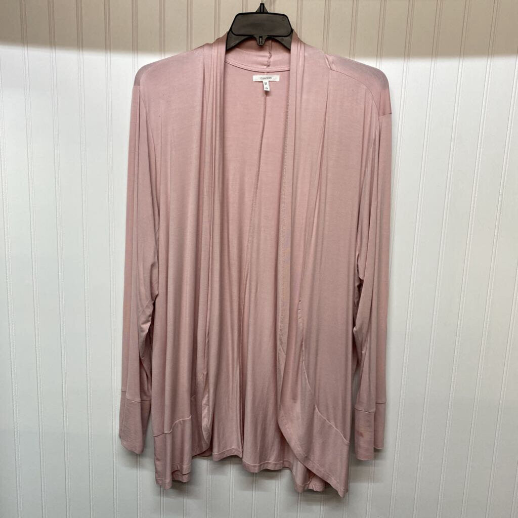 *BASIC KNIT OPEN FRONT CARDIGAN
