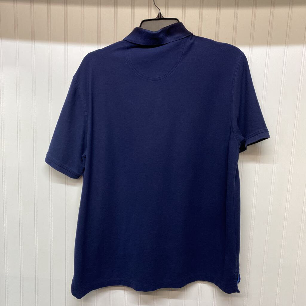 *SOLID BLUE POLO