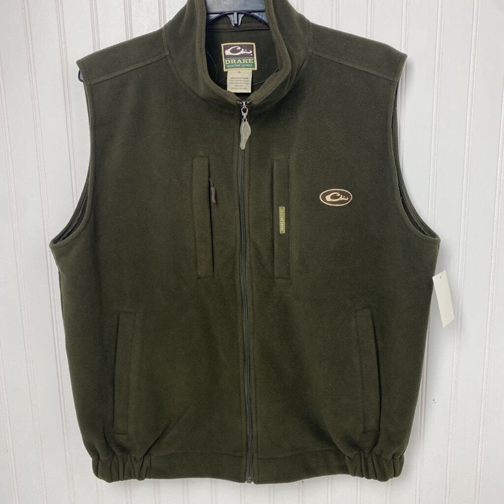 FLEECE FULL ZIP VEST