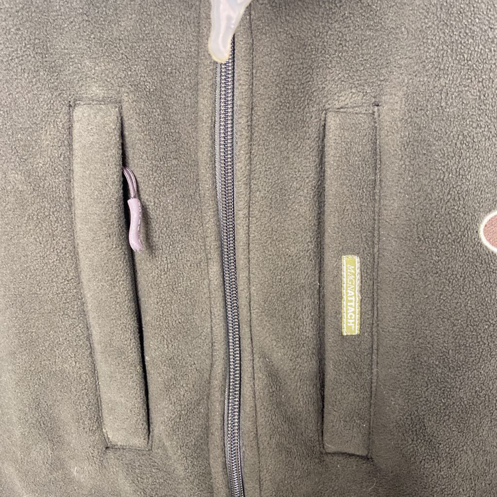 FLEECE FULL ZIP VEST