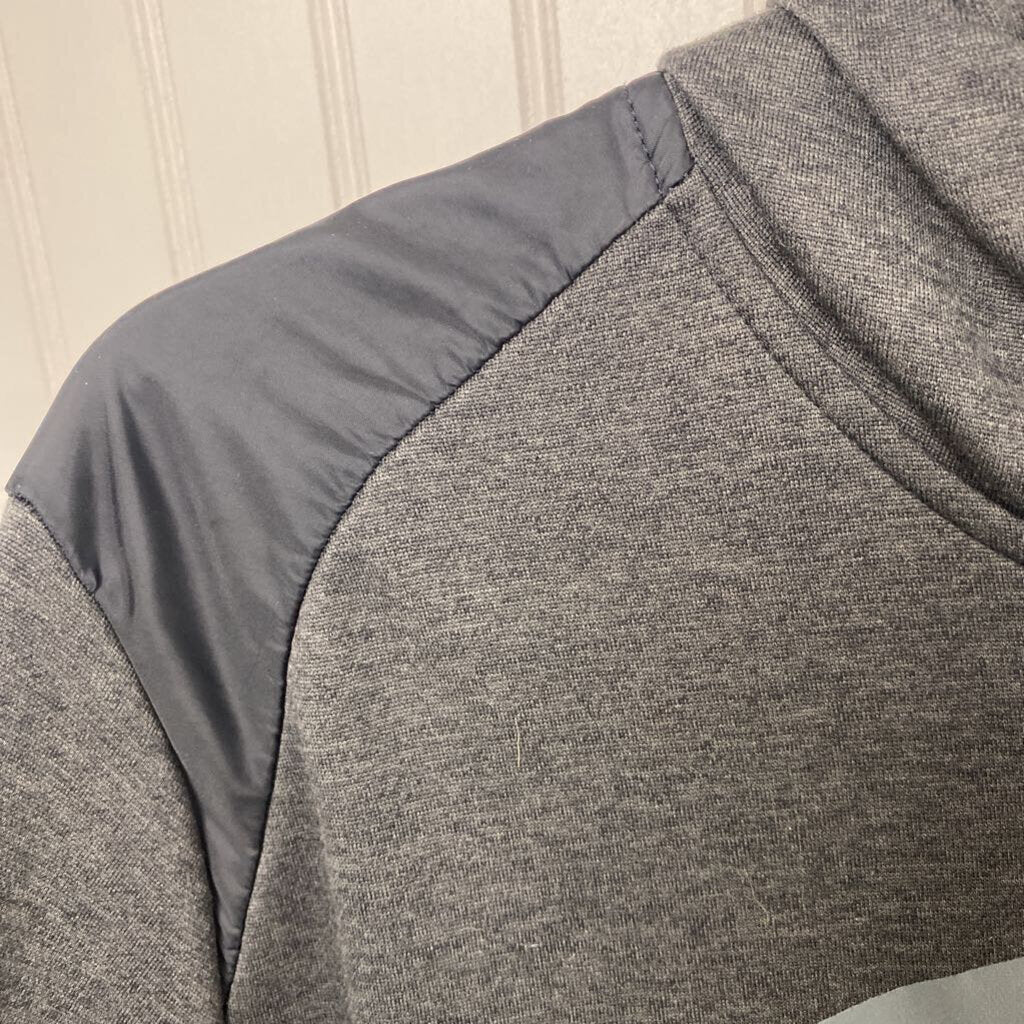 COTTON AND NYLON HOODIE