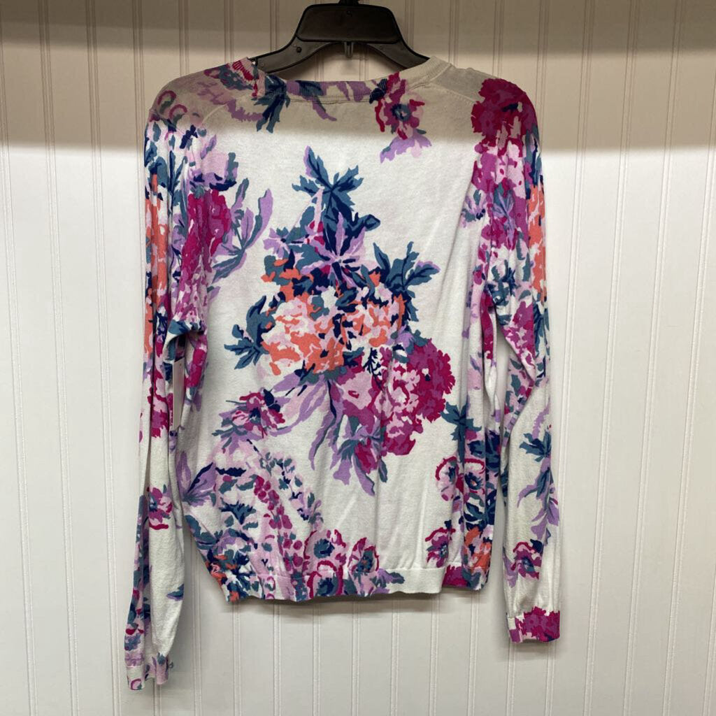 FLORAL PRINT CARDIGAN