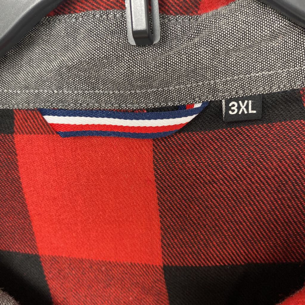 RED AND BLACK FLANNEL