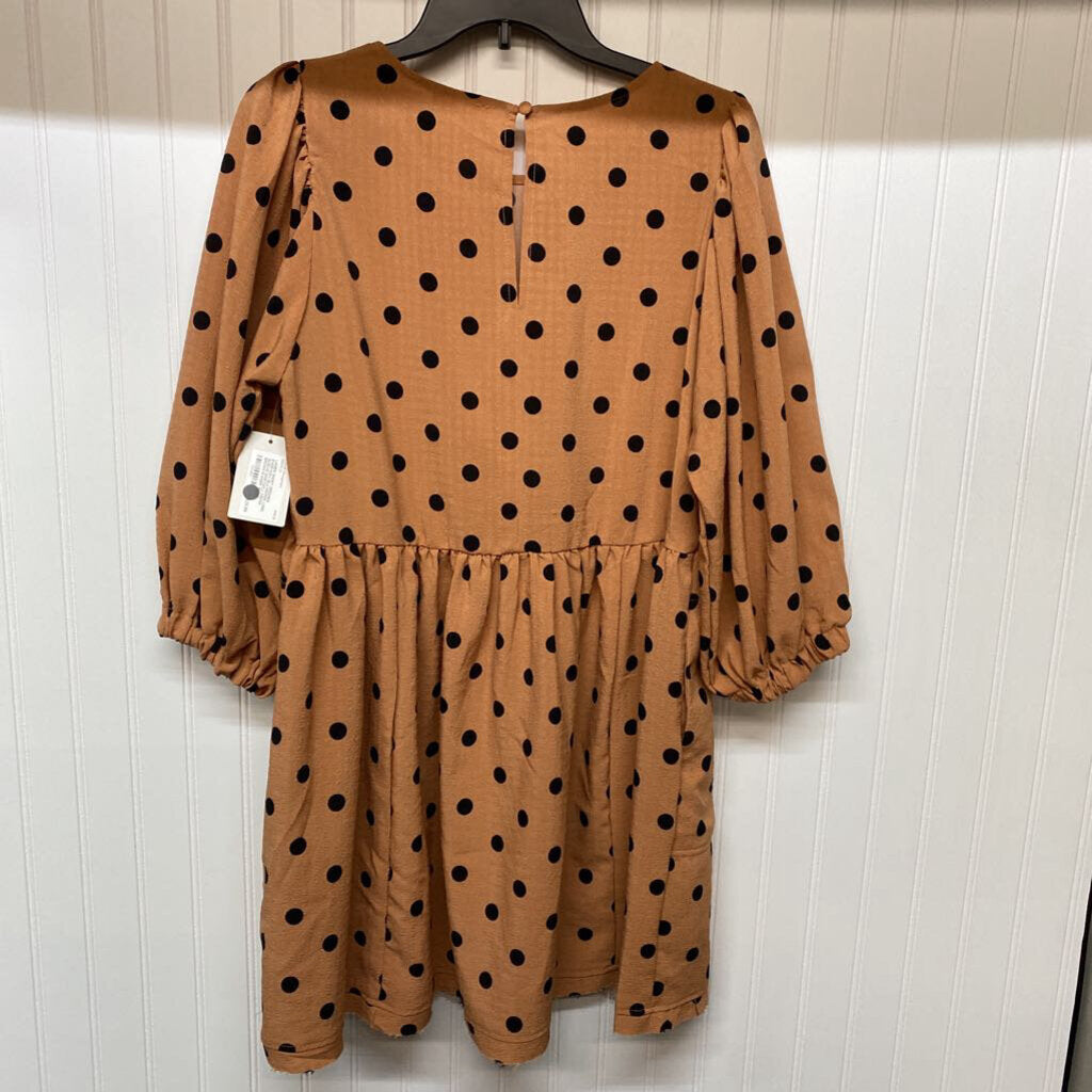LONG SLEEVE BABYDOLL DRESS
