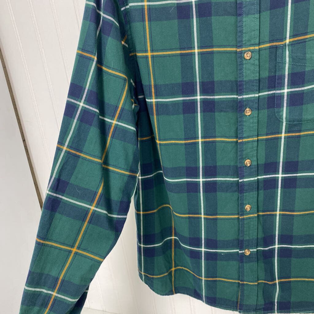 GREEN PLAID FLANNEL