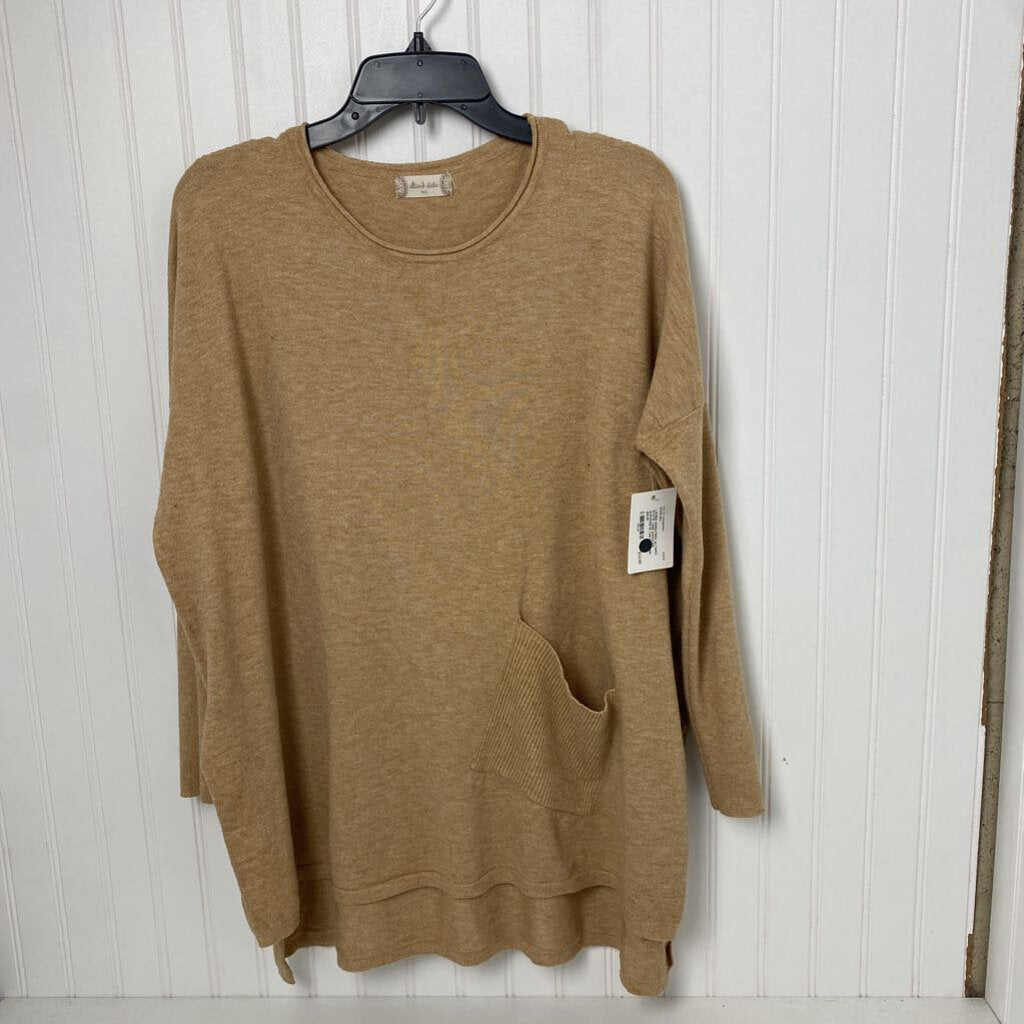 LONG SWEATER W/POCKETS