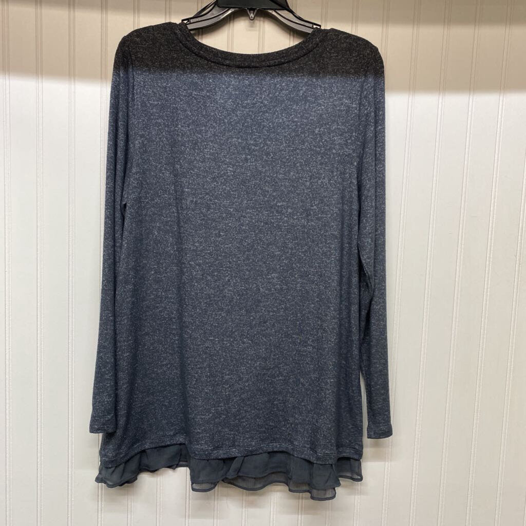 LONG SLEEVE KNIT TOP