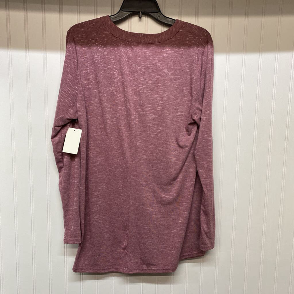 LONG SLEEVE KNIT TOP