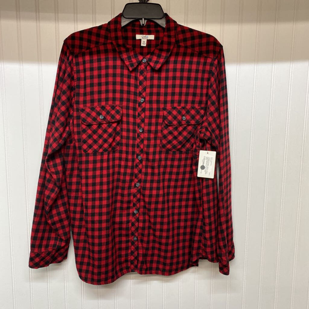 BUTTON UP FLANNEL SHIRT