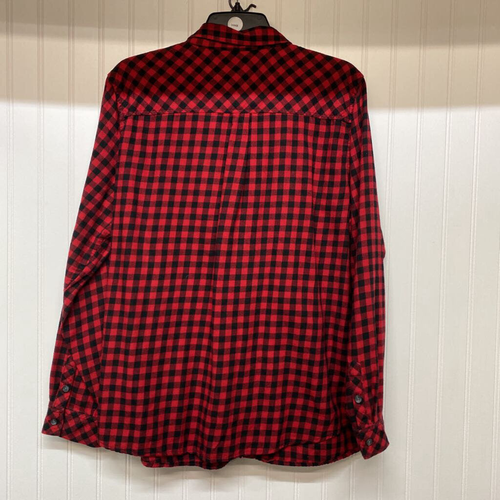 BUTTON UP FLANNEL SHIRT