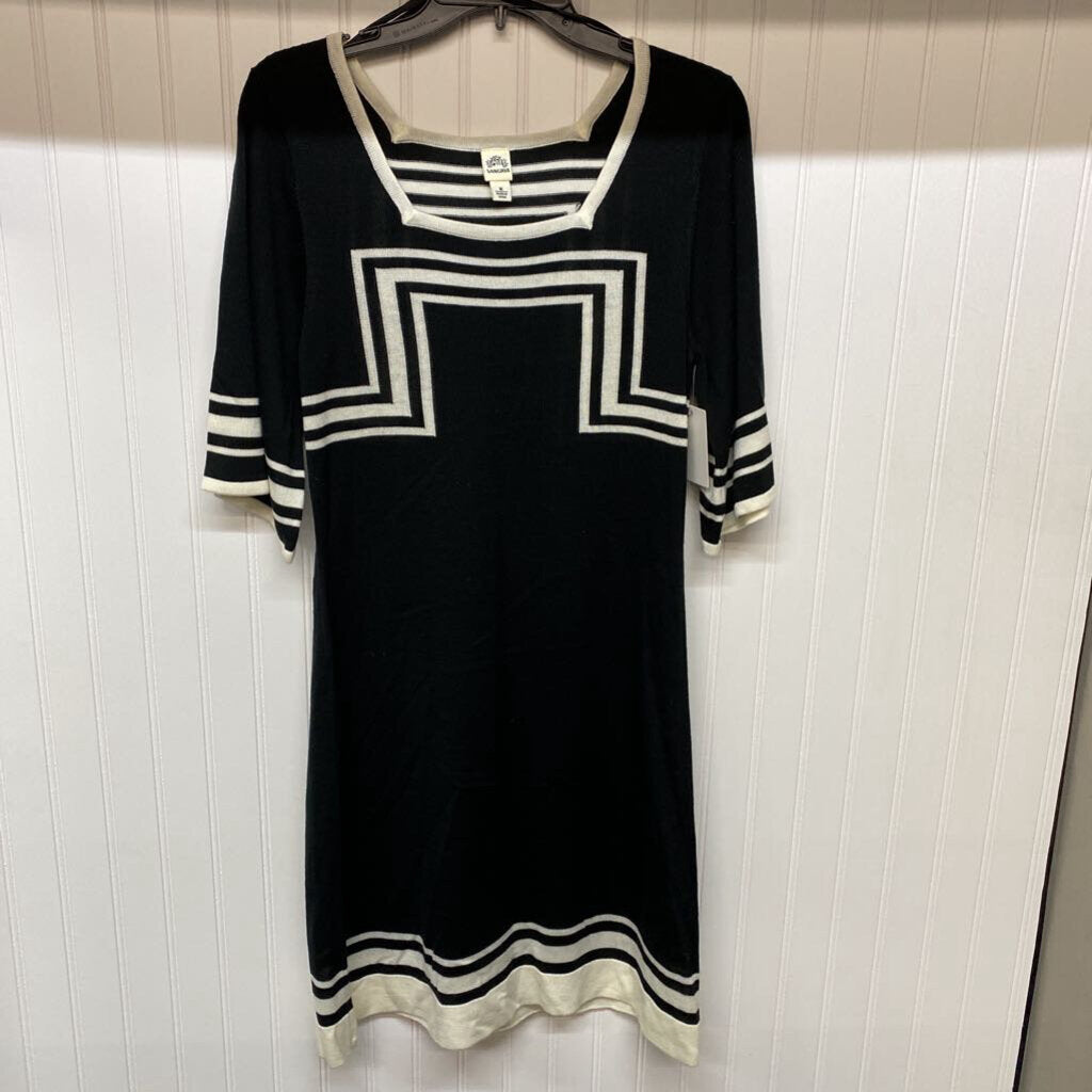 3/4 SLEEVE SHORT DRESS