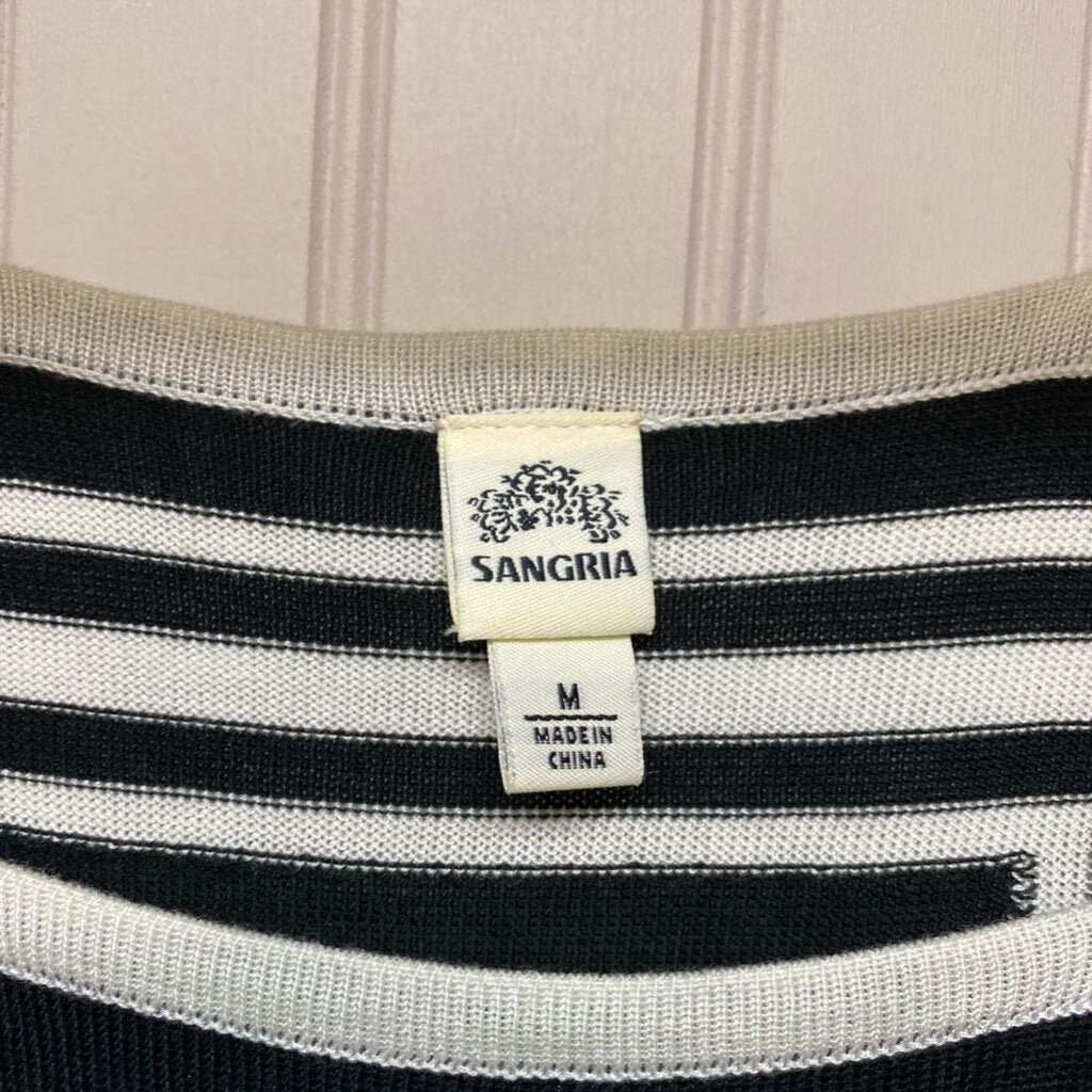 3/4 SLEEVE SHORT DRESS