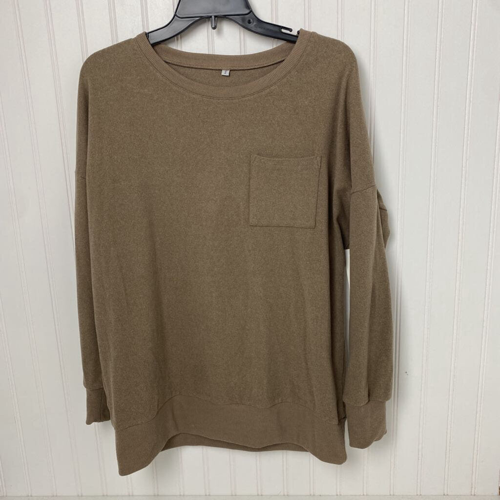 LONG SLEEVE KNIT TOP