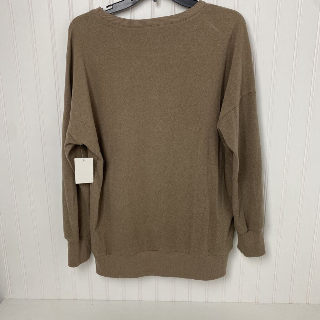 LONG SLEEVE KNIT TOP