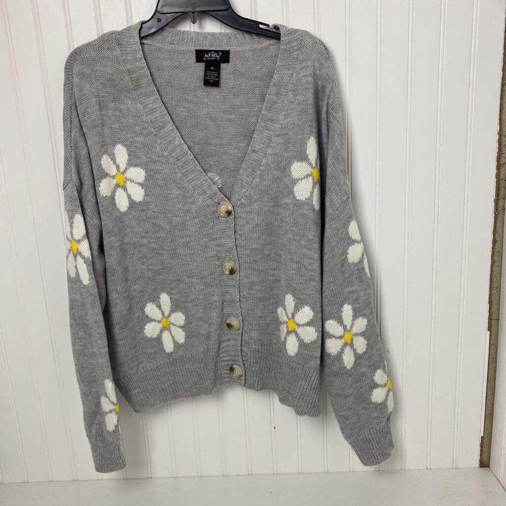 BUTTON DOWN WITH DAISIES