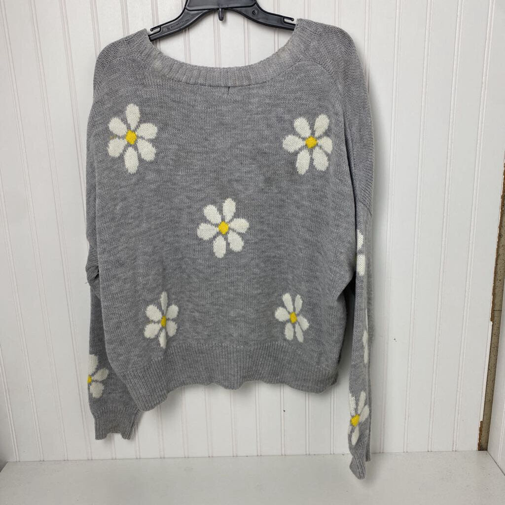 BUTTON DOWN WITH DAISIES