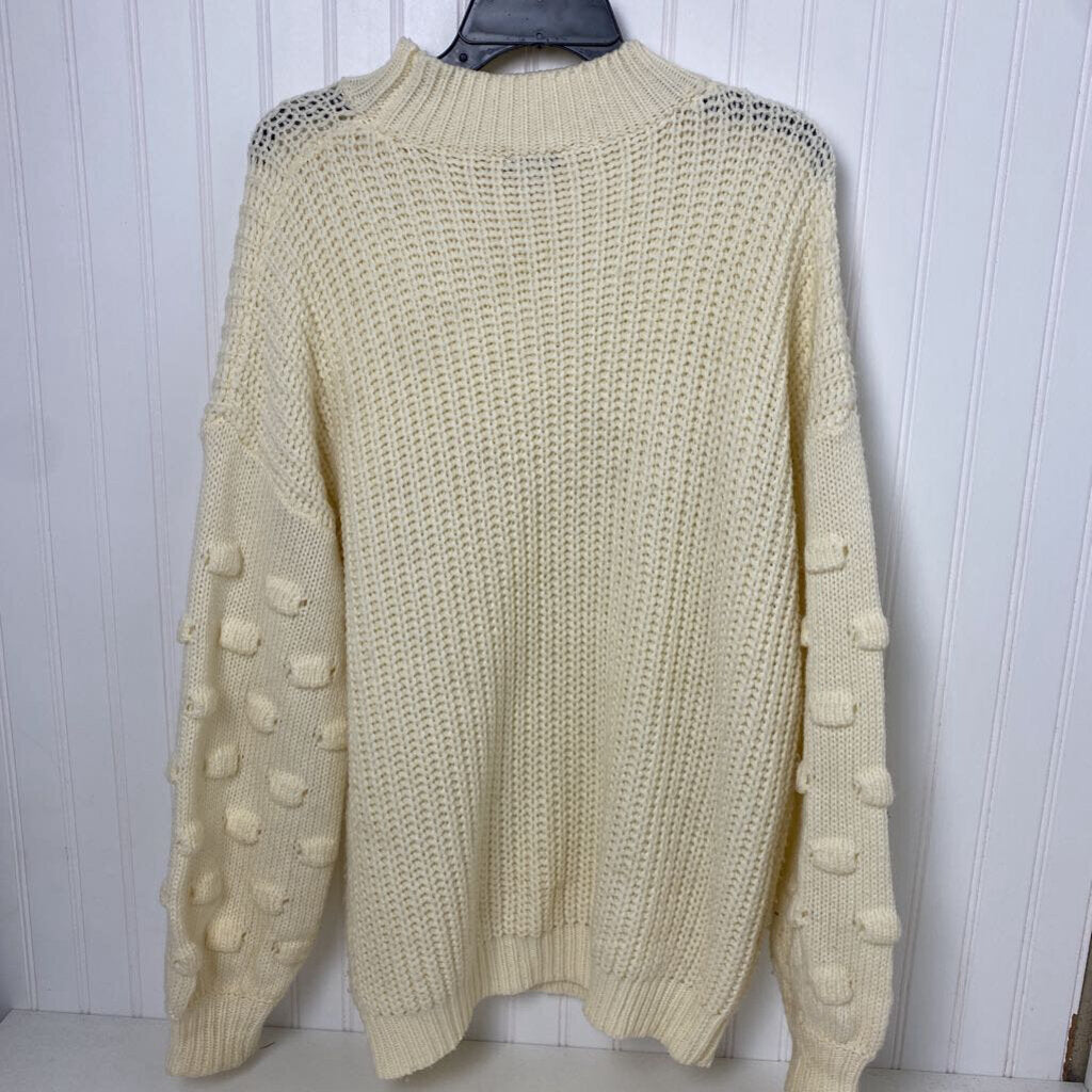 *OVERSIZED CHUNKY KNIT SWEATER