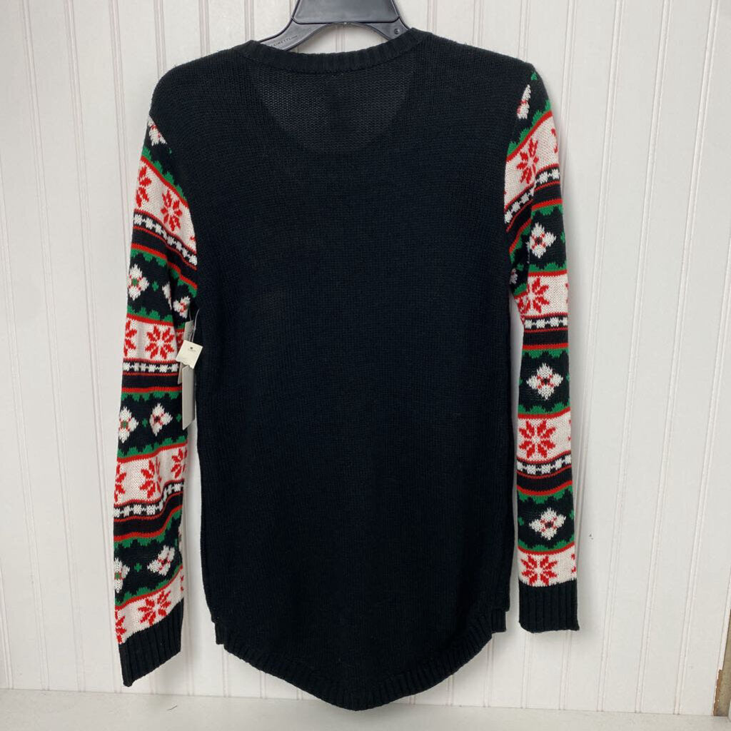 *"I GOT HERE ON MY UNICORN" LIGHT UP CHRISTMAS SWEATER
