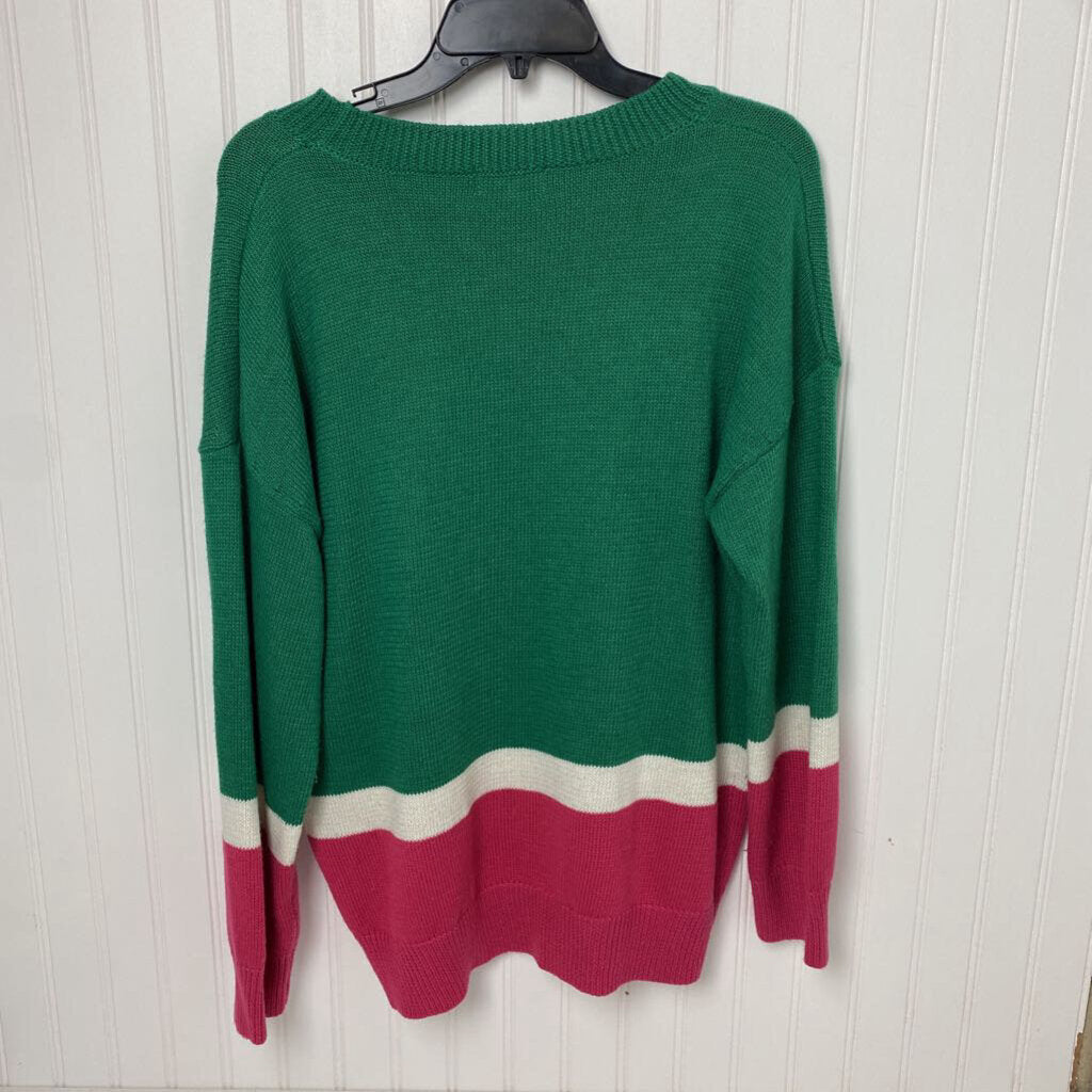 *STRIPED SWEATER