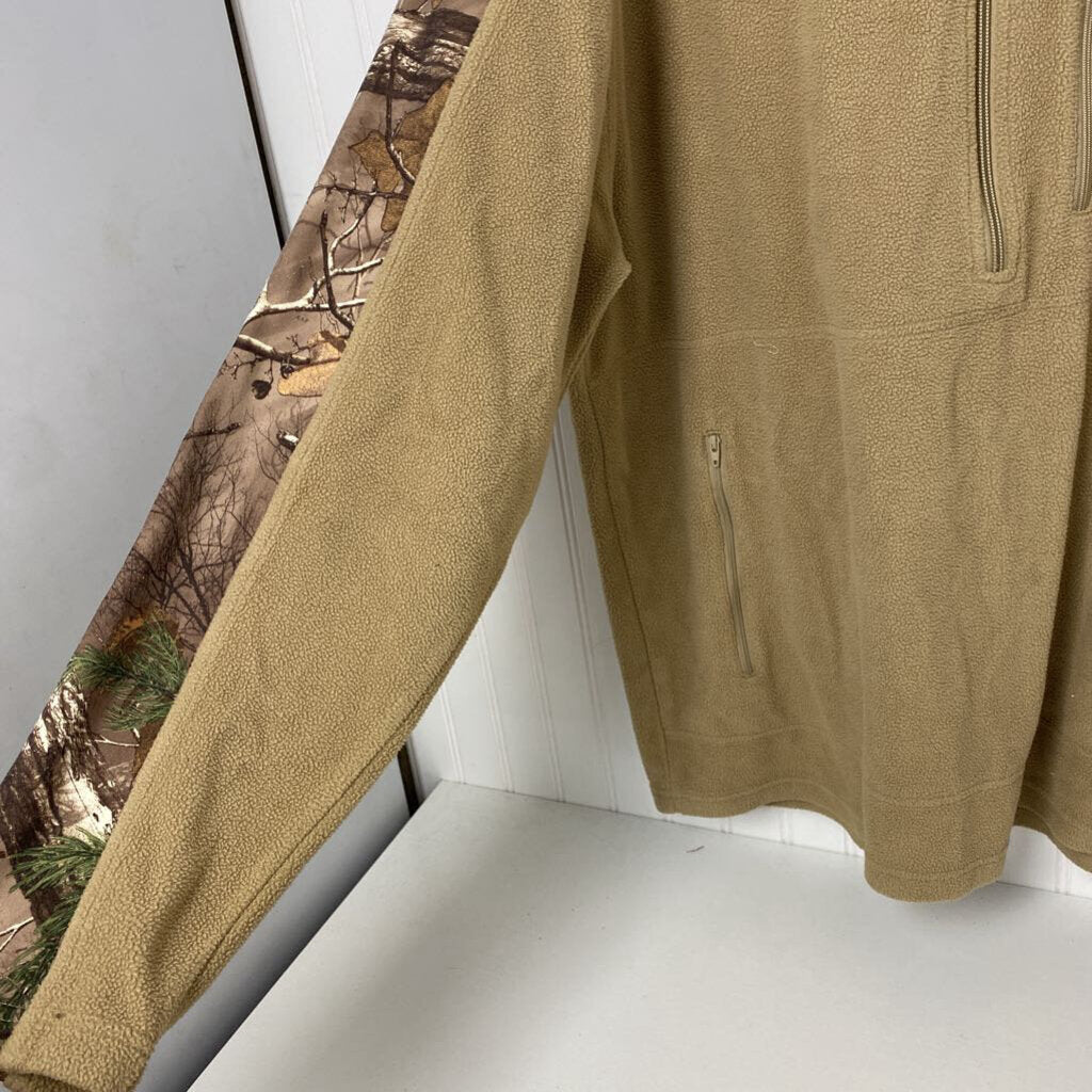 CAMO FLEECE 1/4 ZIP