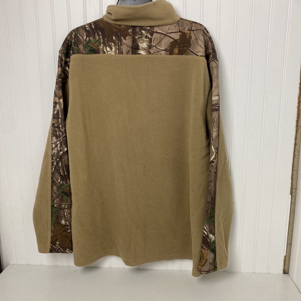 CAMO FLEECE 1/4 ZIP