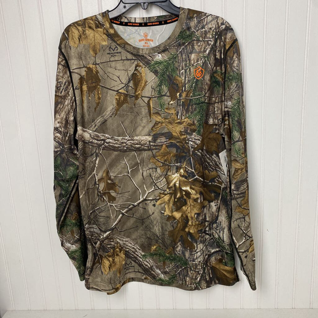 LONG SLEEVED CAMO SHIRT